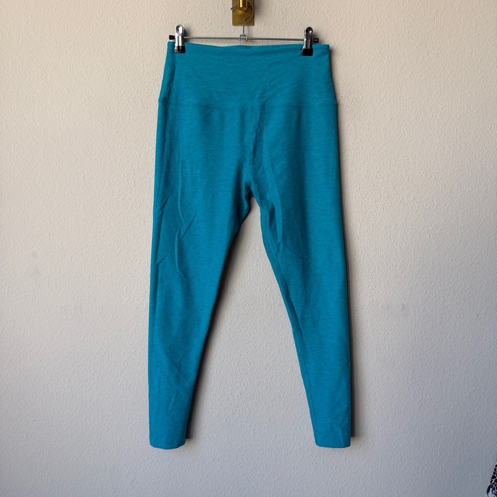 Beyond Yoga Teal Ultra Soft Athletic Leggings Size L